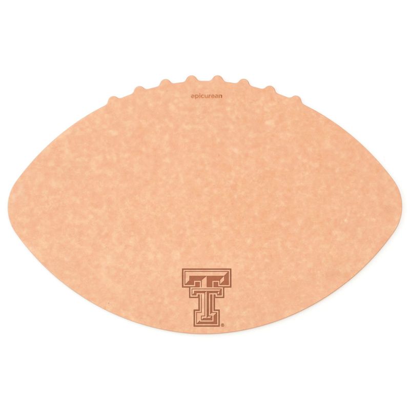 Epicurean Wood Cutting Board Football Shape