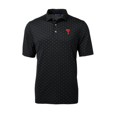 Cutter Buck Tile Throwback Patch Men's Polo