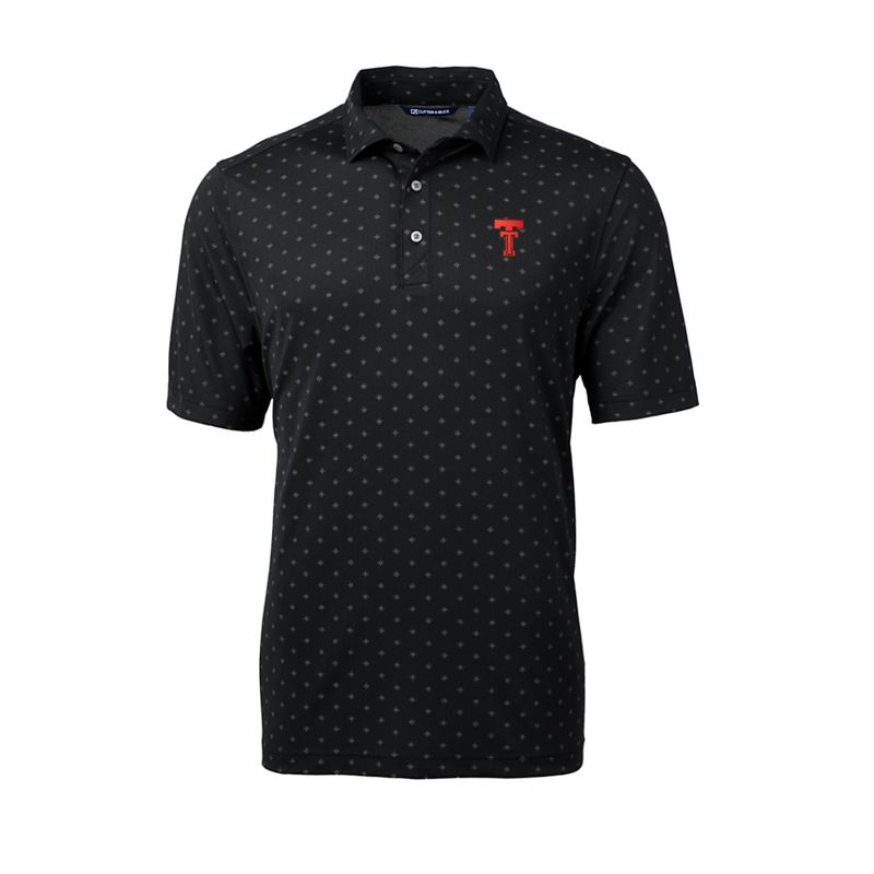 Cutter Buck Tile Throwback Patch Men's Polo