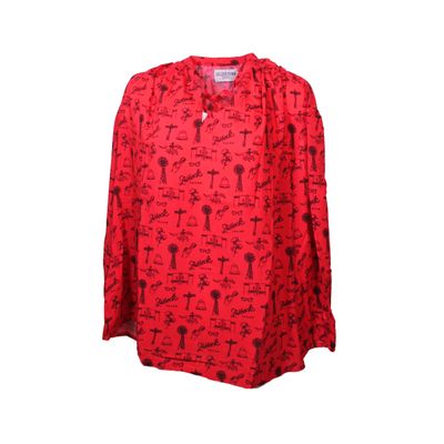 College Toile Robyn Top