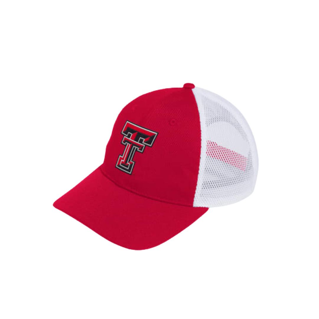 Adidas Slouch Trucker Cap, Color: Red/White