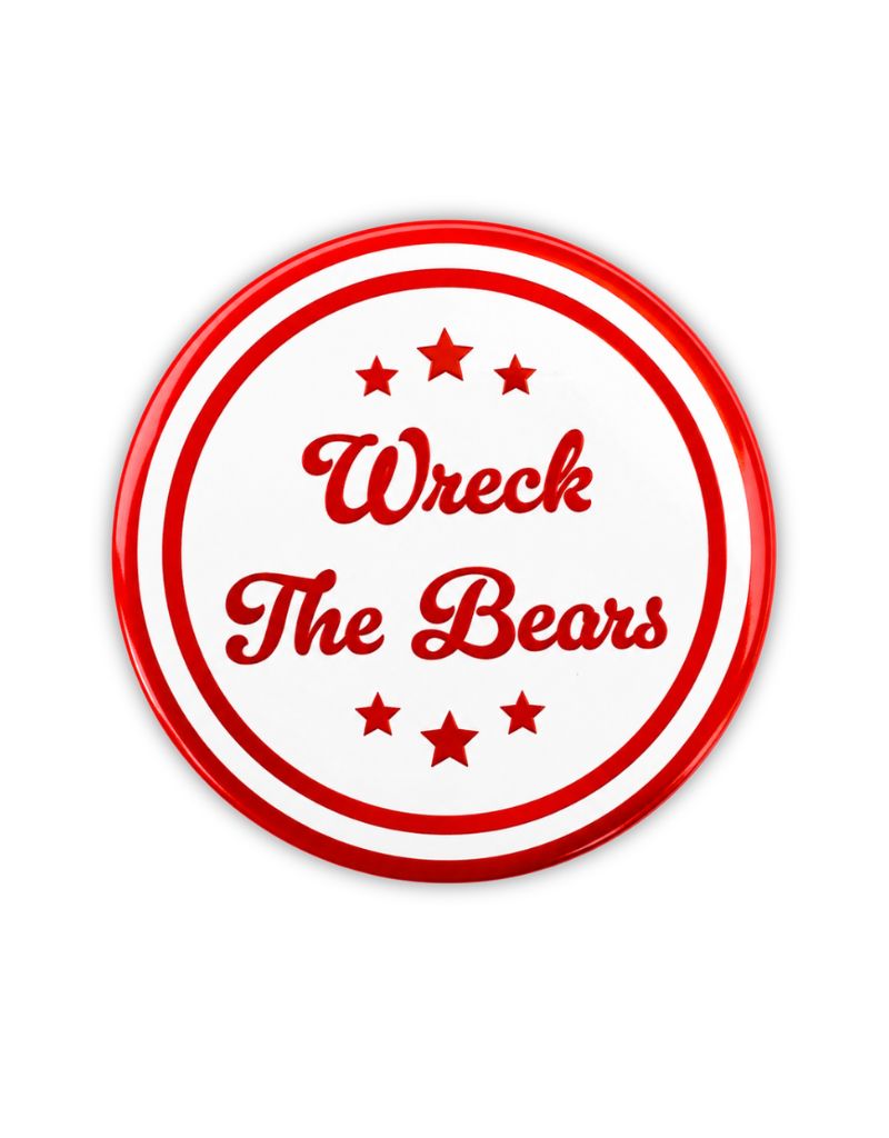 Gameday Buttons - 2", Color: Wreck the Bears