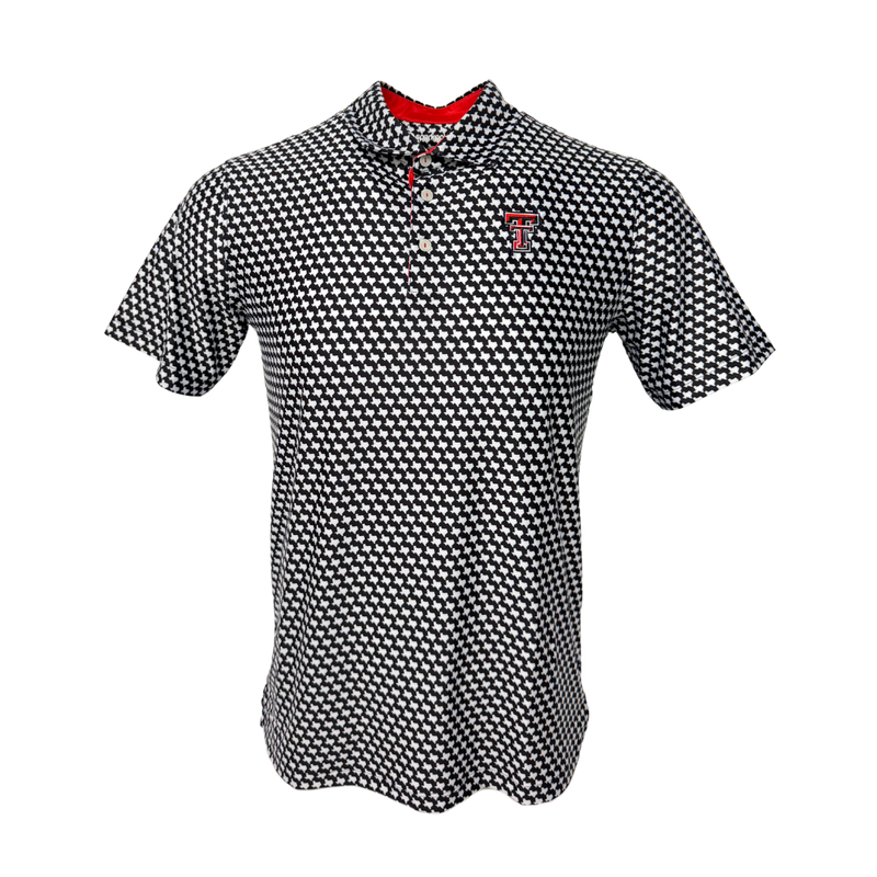 Texas Sublimated Polo with Double T