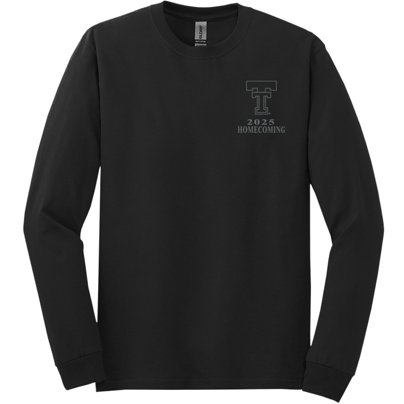 Homecoming 2025 Black Out Long Sleeve Tee