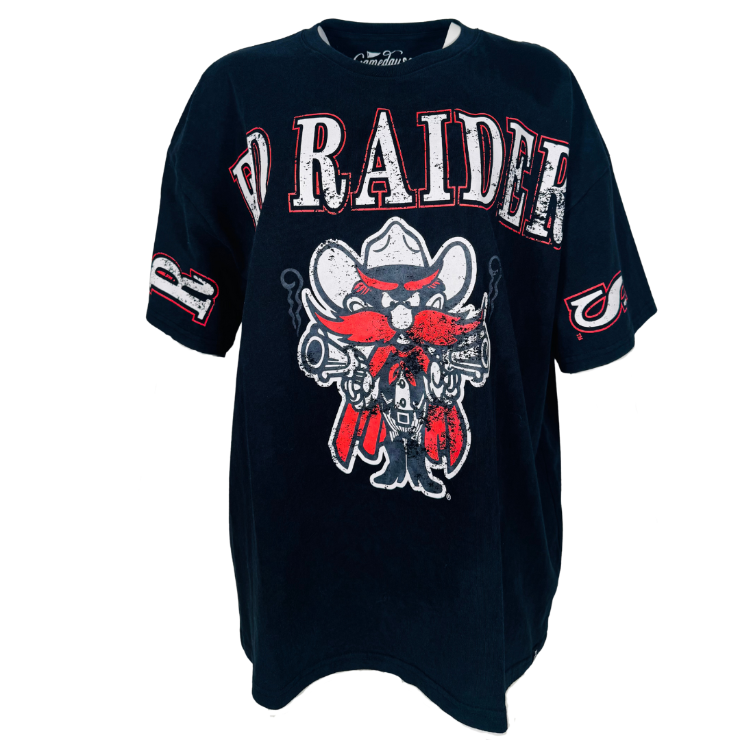 Raider Red Oversized Tee
