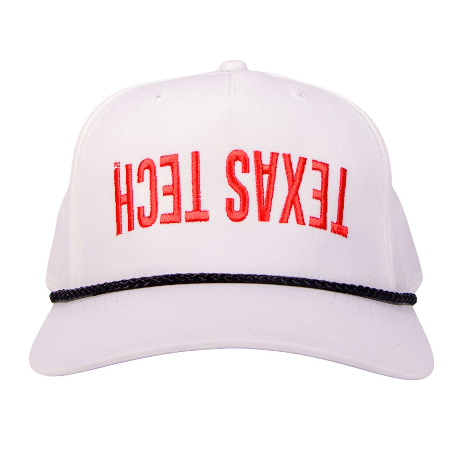 Upside Down Texas Tech Classic Rope Cap
