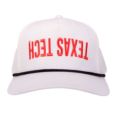 Upside Down Texas Tech Classic Rope Cap