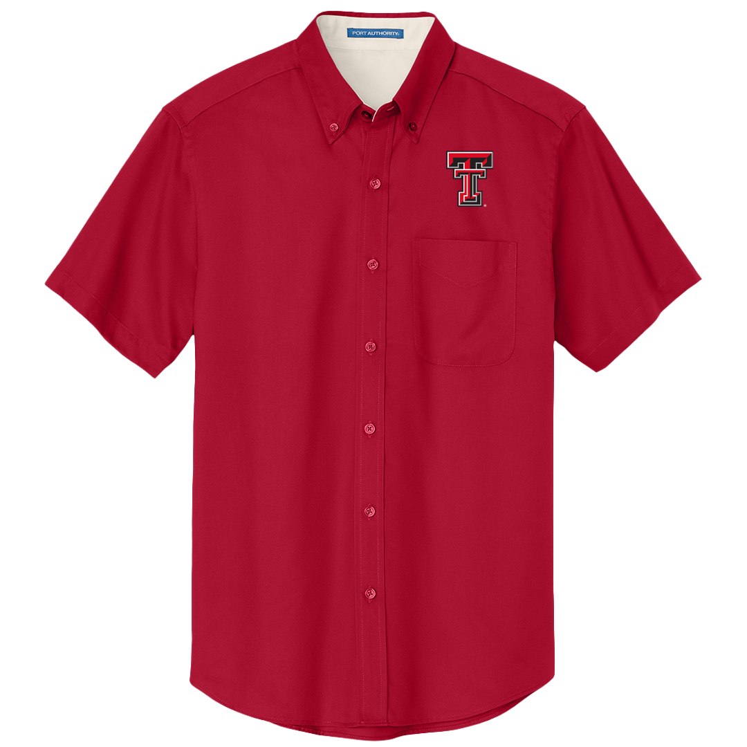 Big &amp; Tall Short Sleeve Button Down