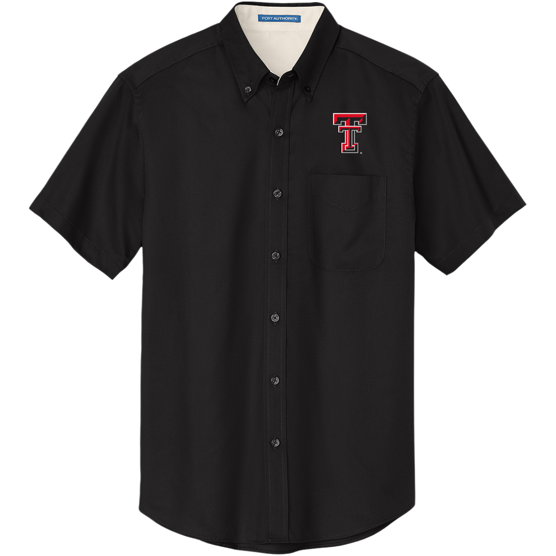 Big &amp; Tall Short Sleeve Button Down