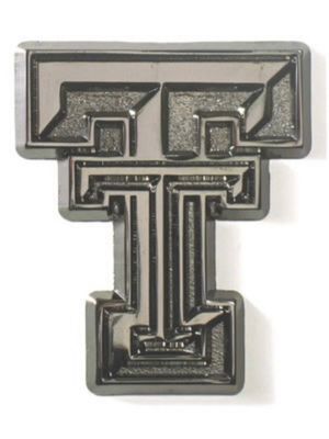 Black Chrome Double T Auto Emblem