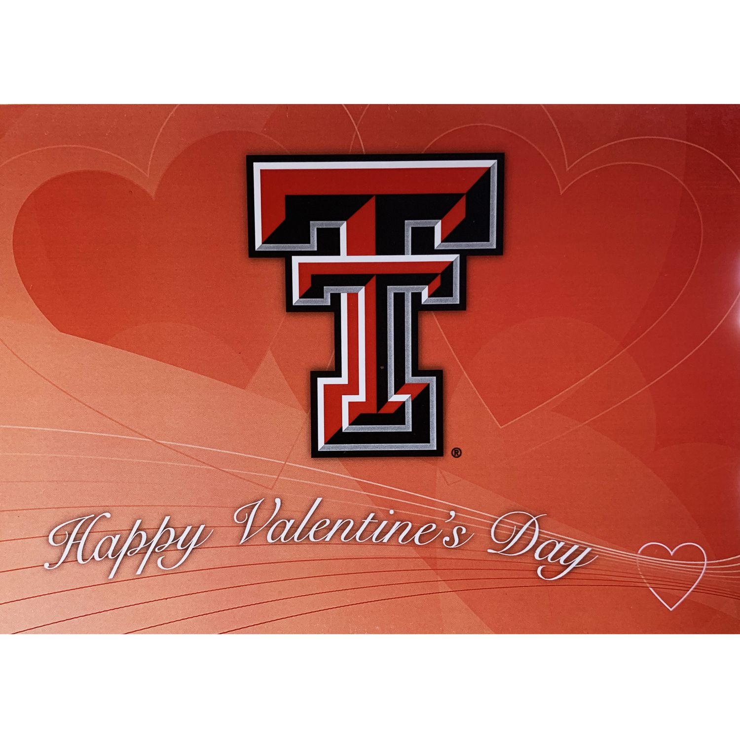 Happy Valentine's Day Double T Card