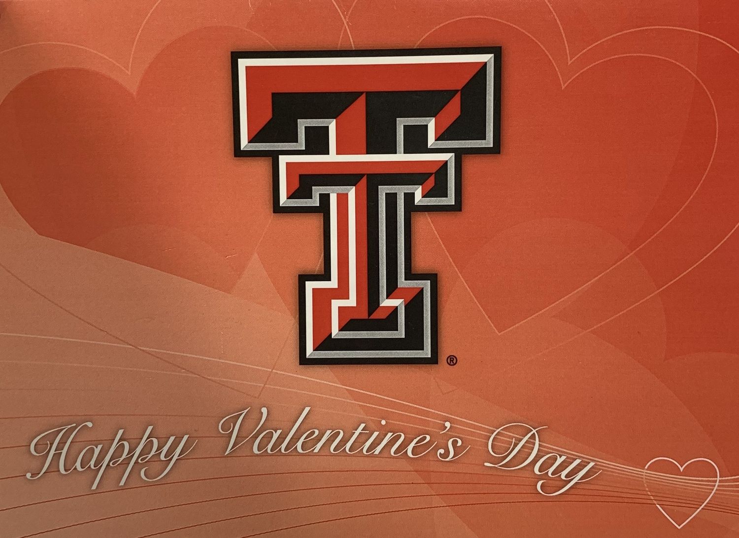 Happy Valentine's Day Double T Card