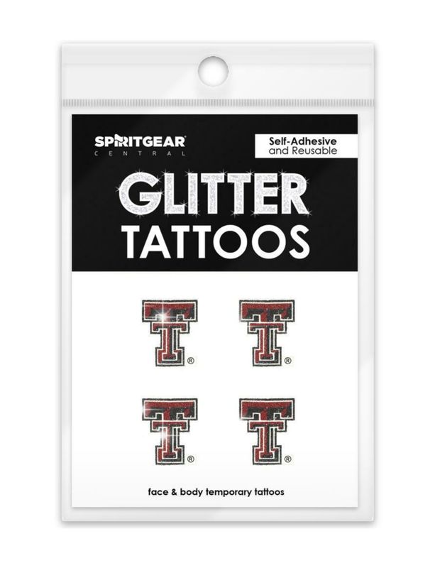Glitter Double T Tattoo 4 Pack