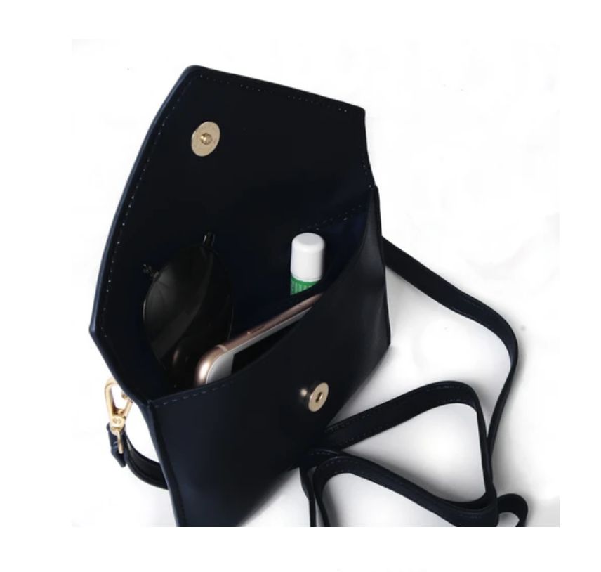 Kara Black Crossbody