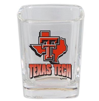 Square Shot Glass Lonestar Pride