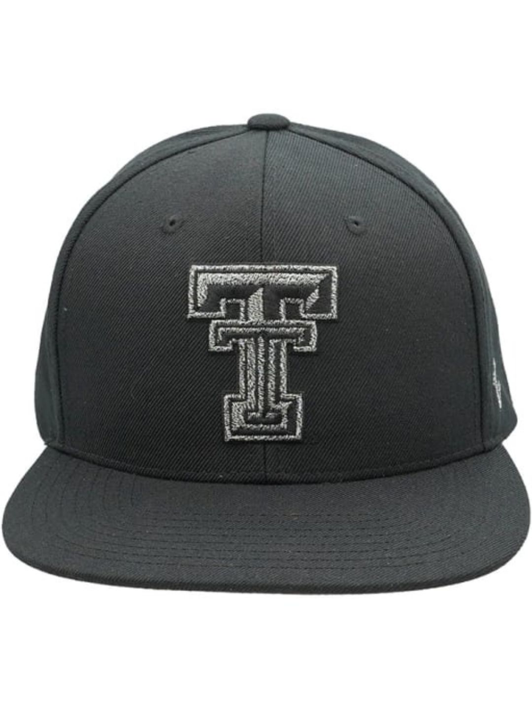 Tungsten Grey Logo Black Flatbill Cap