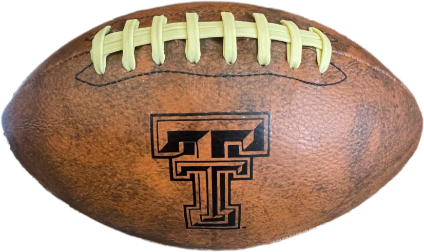Vintage Full Size Brown Football