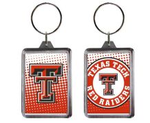 Lucite Dot Pattern Keychain