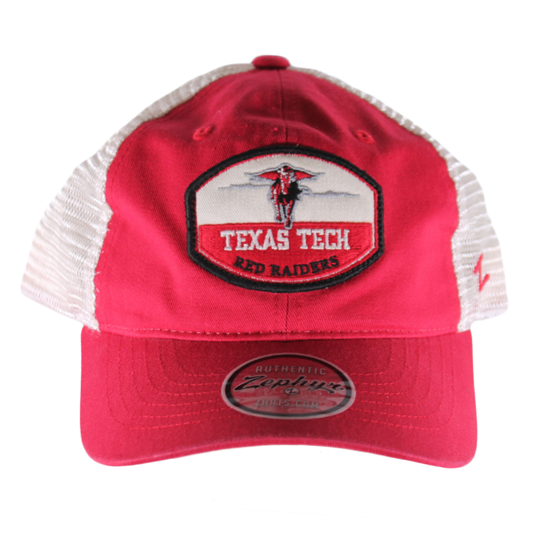 Zephyr Expanse Masked Rider Red/Cream Cap