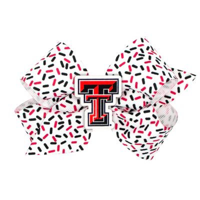 Medium Confetti Print Bow