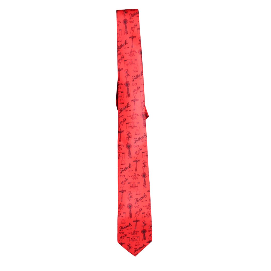 College Toile Classic Neck Tie