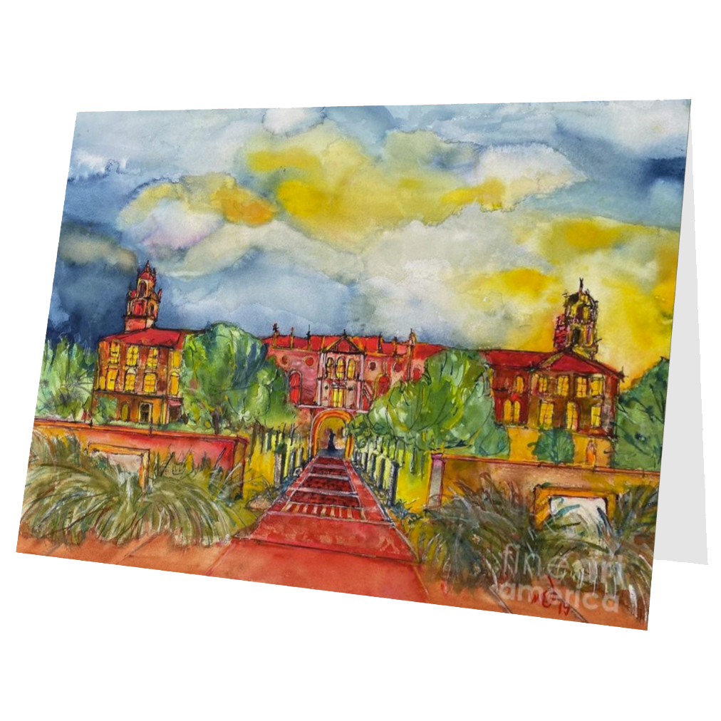 Watercolor Art Greeting Card Set of 5