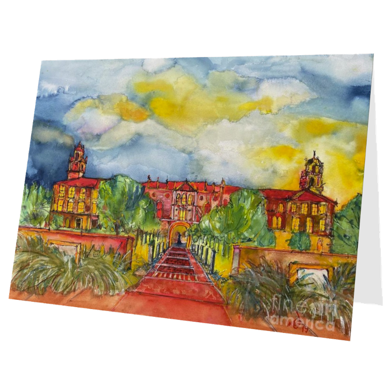 Watercolor Art Greeting Card Set of 5