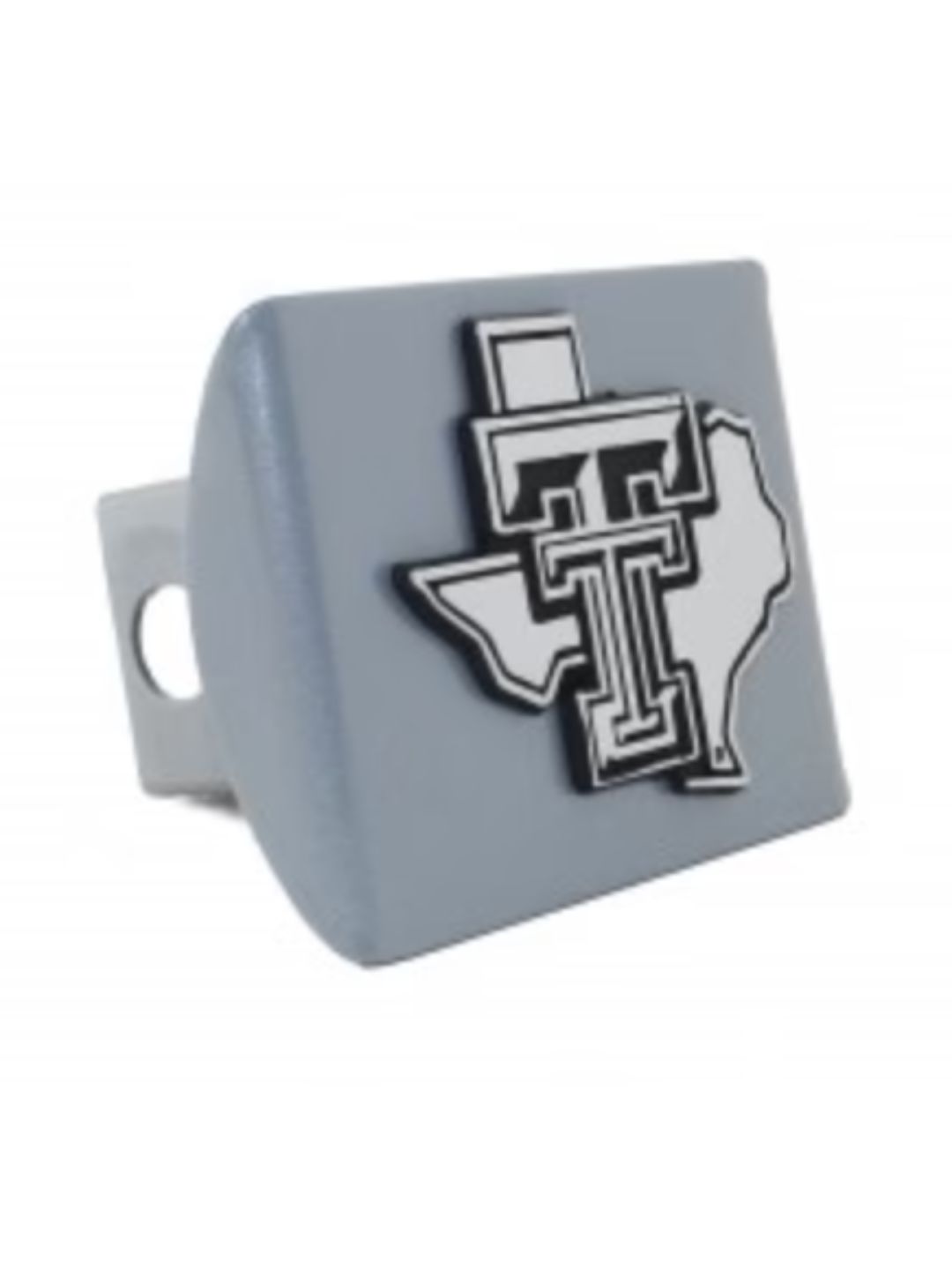 Hitch Cover Brushed Chrome Lonestar Pride