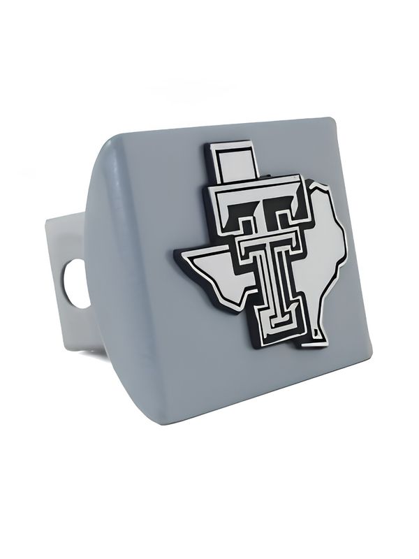 Hitch Cover Brushed Chrome Lonestar Pride