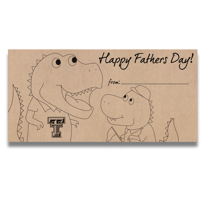Father's Day Coloring Sign