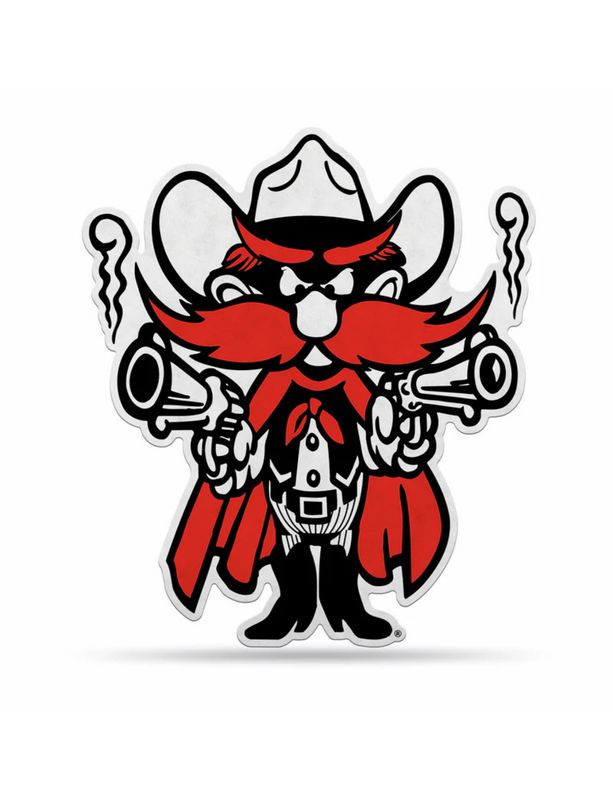 Raider Red Shape Cut 18" Felt Pennant