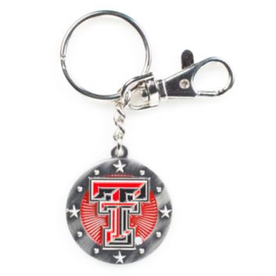 Impact Round Star Keychain