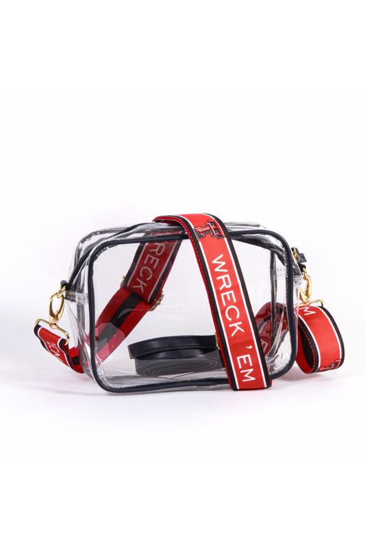 Bridget Clear Purse with Multi Straps