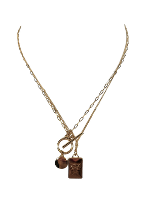 Jillybean Gold Trio Necklace