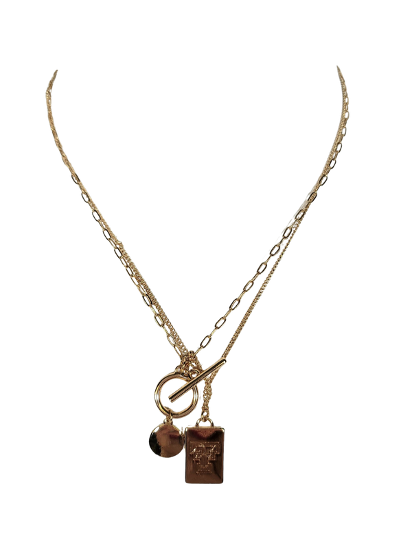 Jillybean Gold Trio Necklace
