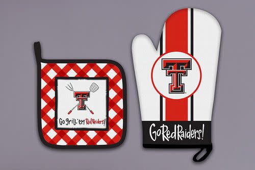 Pot Holder Oven Mitten Set