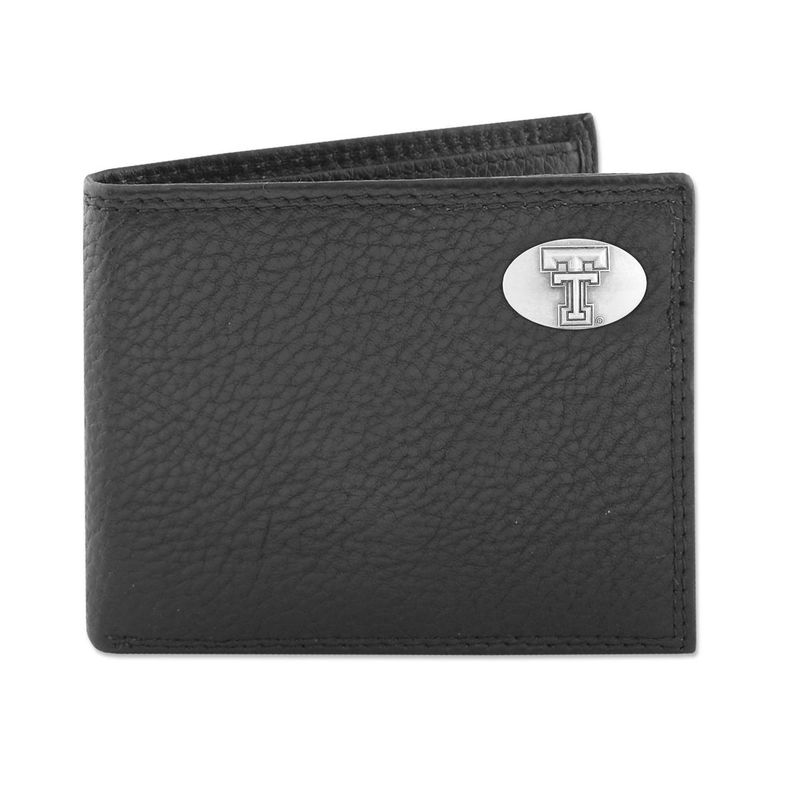 Pebble Grain Passcase Wallet - Black