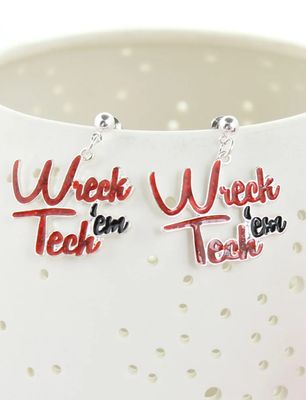 Wreck 'em Sparkle Earrings