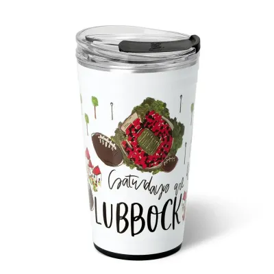 Saturdays in Lubbock Tumbler 24oz