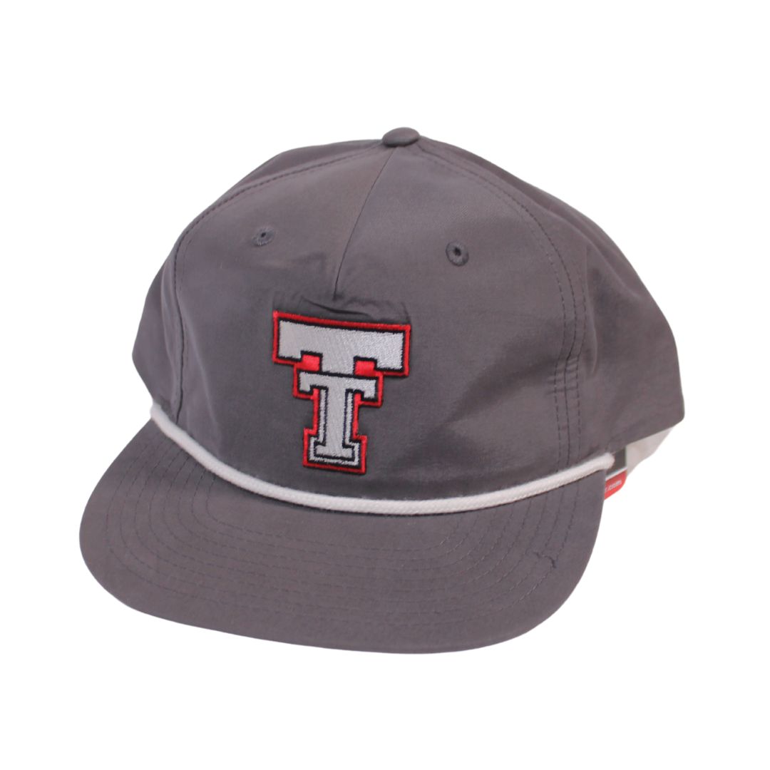 Umpqua Rope Cap - Grey with White Double T