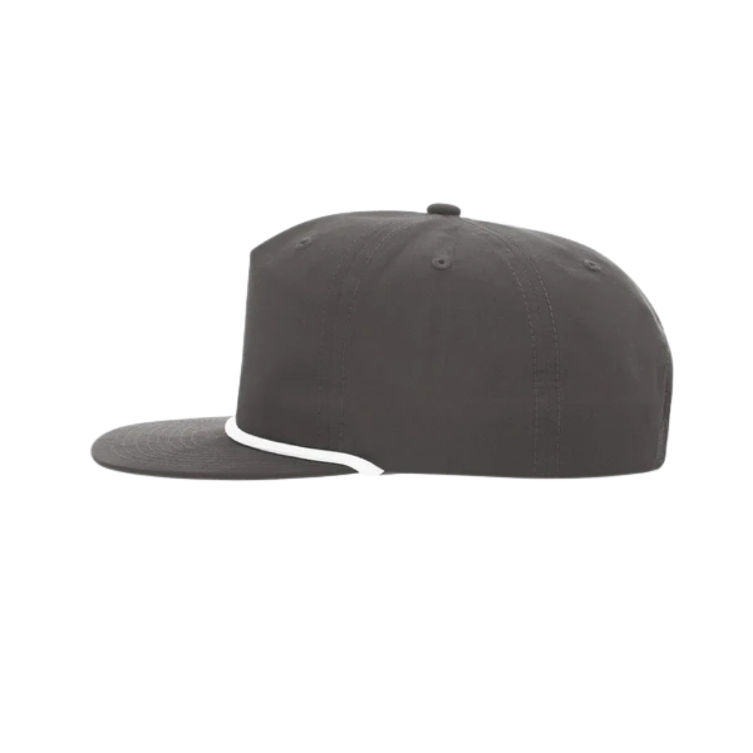Umpqua Rope Cap - Grey with White Double T