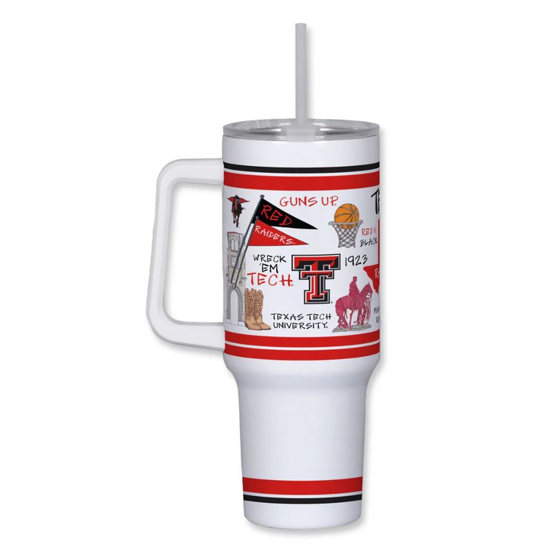 Icons Handle Tumbler - 40 oz