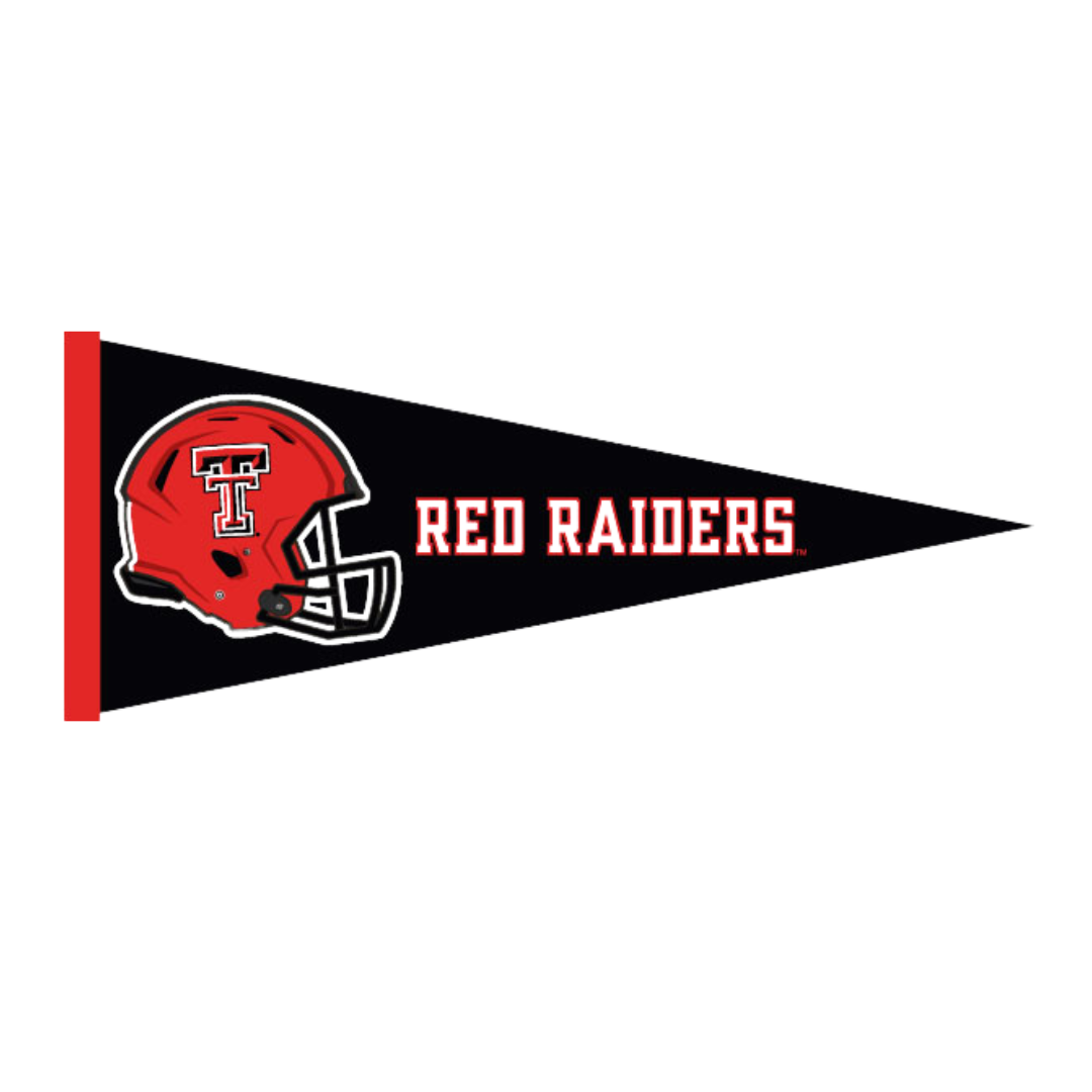 Football Helmet Felt Pennant 12x30