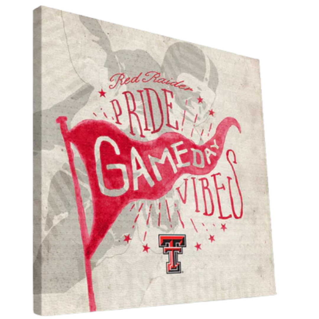 Game Day Vibes Canvas 16x16