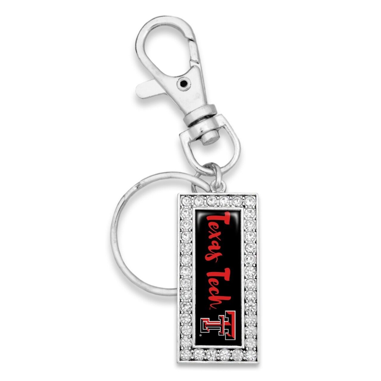 Crystal Rectangle Keychain