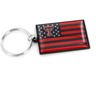 Americana Flag Key Ring