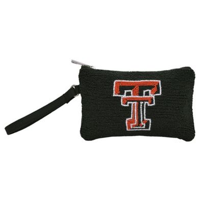 Beaded Accessory Case - Black