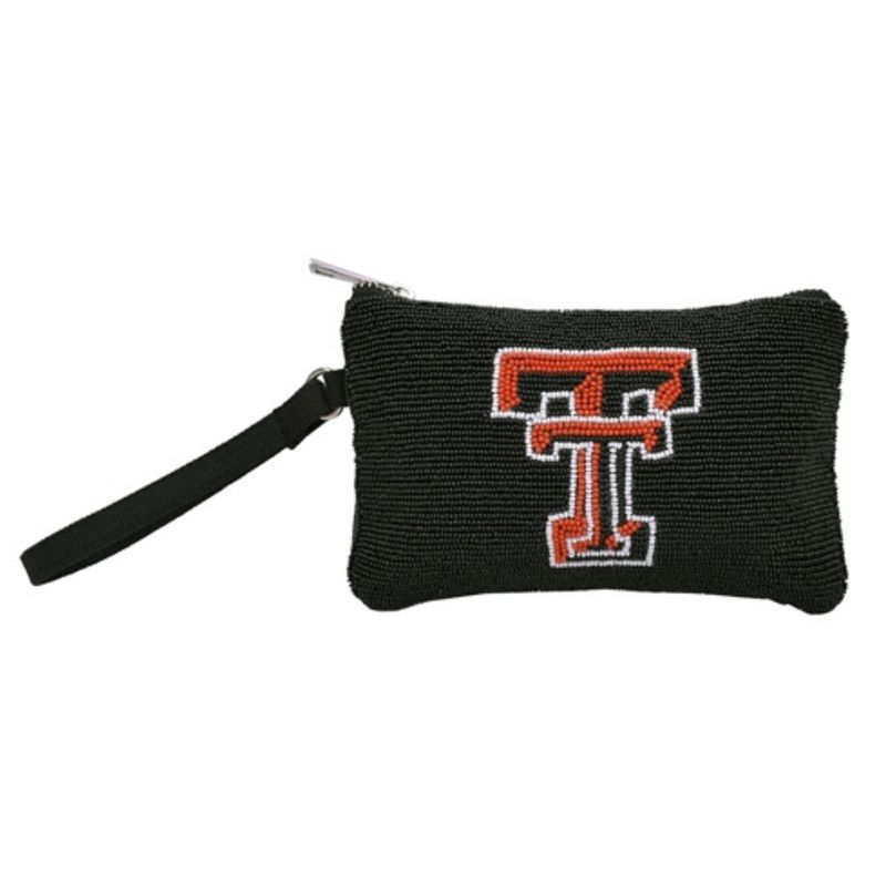Beaded Accessory Case - Black