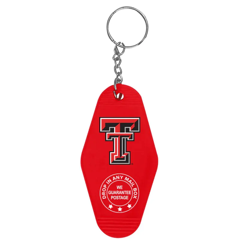 Motel Mailbox Keychain - Red