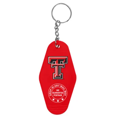 Motel Mailbox Keychain - Red